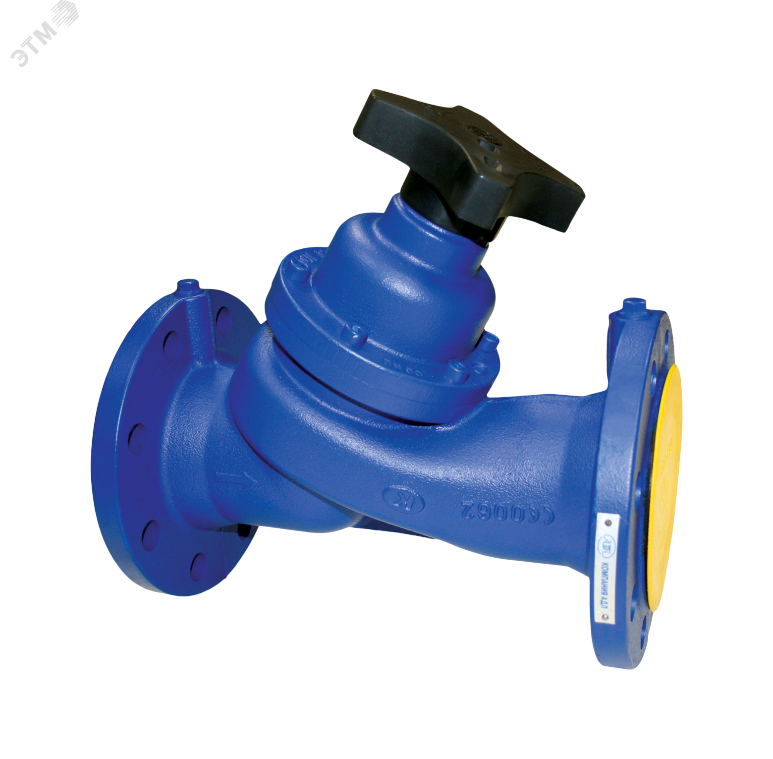 Клапан балансировочный чугунный 'Гранбаланс' КБЧ, серии 10, DN150 PN16