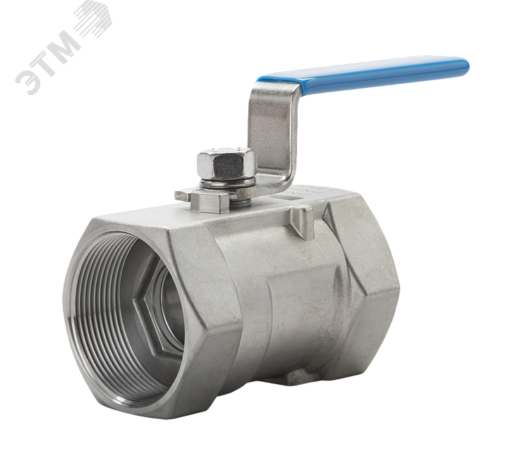 Кран шаровой нержавеющая сталь резьбовой односоставной неполнопроходной BV16.04.008.63.Р/Р DN 8 PN 63