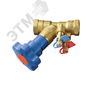 Клапан балансировочный латунный VIR 9515, DN20 PN25 ВВ