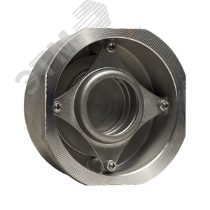 Клапан обратный ГРАНЛОК CVS40.04.080.40.М/Ф КРАСНЫЙ, из нерж.стали AISI 304 (08Х18Н10) DN080 PN40 Tmax=300oC