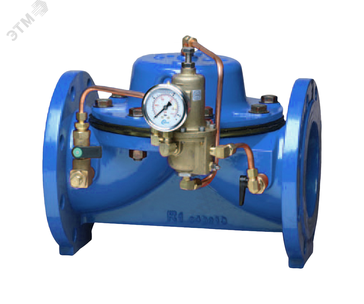 Перепускной клапан DN250 PN16 (Kvs 1250 м3/ч) КАТ11/03-02-01-250-16-Ф/Ф