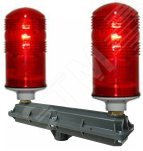 Сдвоенный заградительный огонь малой интенсивности 2 ЗОМ-75Вт 10cd, тип А