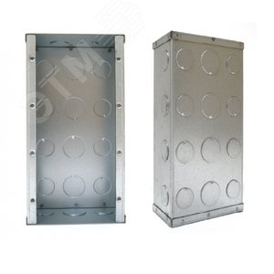 Коробка врезная монтажная коробка для уставки вызывных панелей серии E21x металл