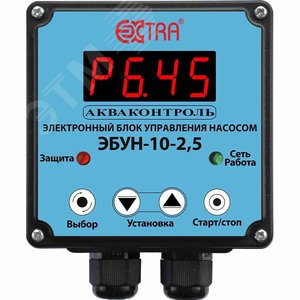 Электронный блок управления насосом с плавным пуском ЭБУН-10-2,5