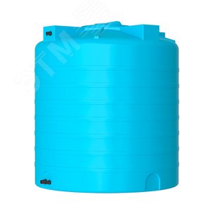 Бак для воды ATV 1500 (1260х1420х1260) 1500л, с поплавком, синий