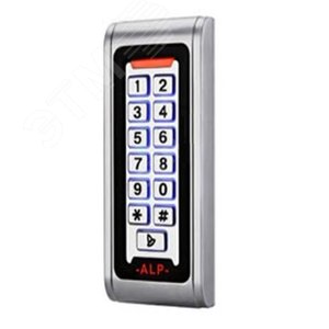 Панель кодовая пылевлагозащищенная антивандальная со встроенным считывателем карт Em-Marine