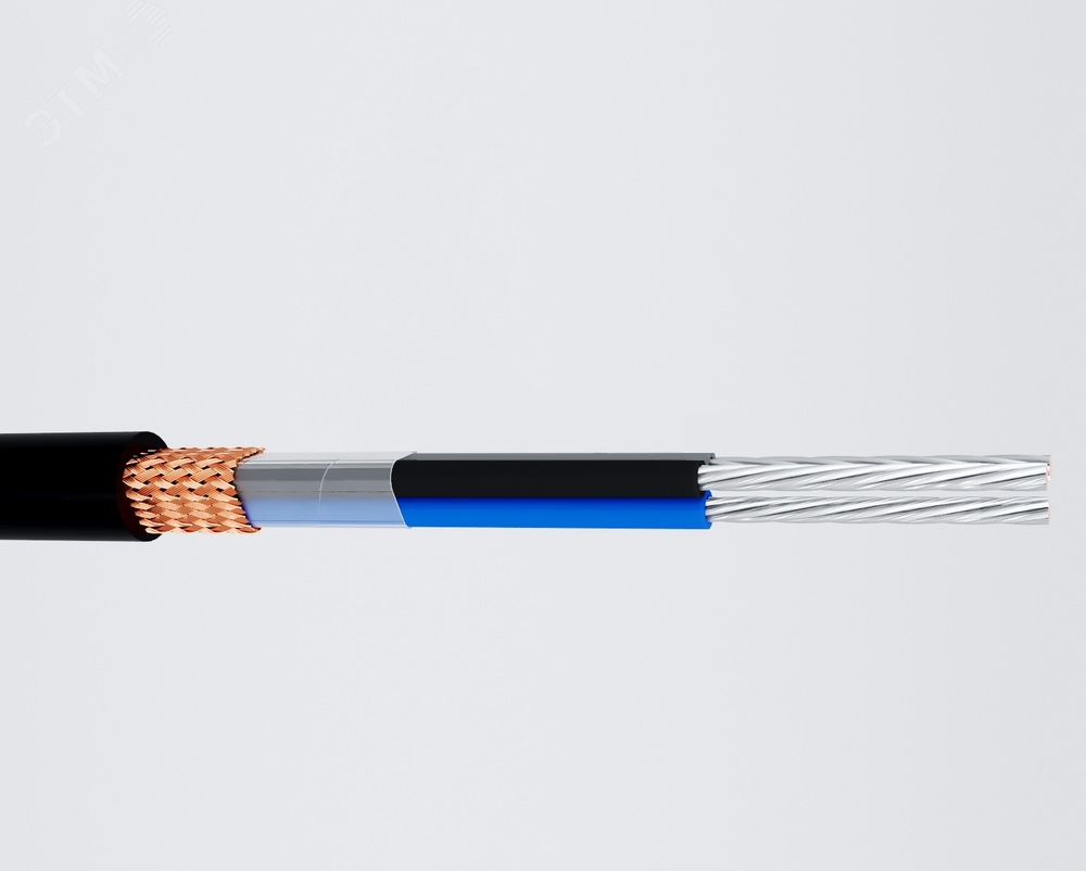 Провод монтажный МКЭШВнг(А)-LS 4х2х1 ТРТС барабан