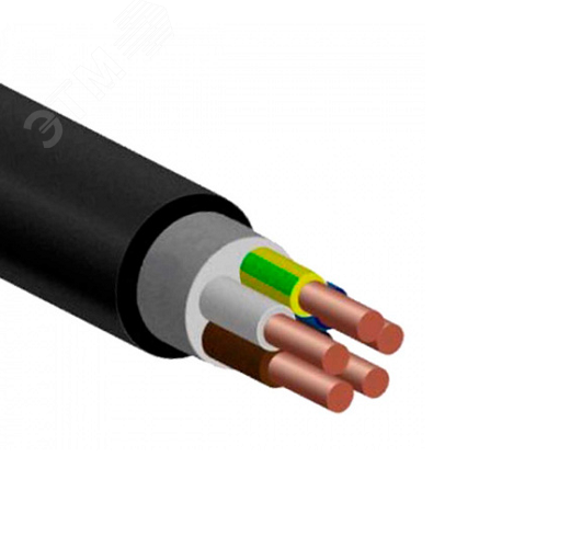 Кабель силовой ВВГнг(А) 5х25мс (N.РЕ)-1 ТРТС