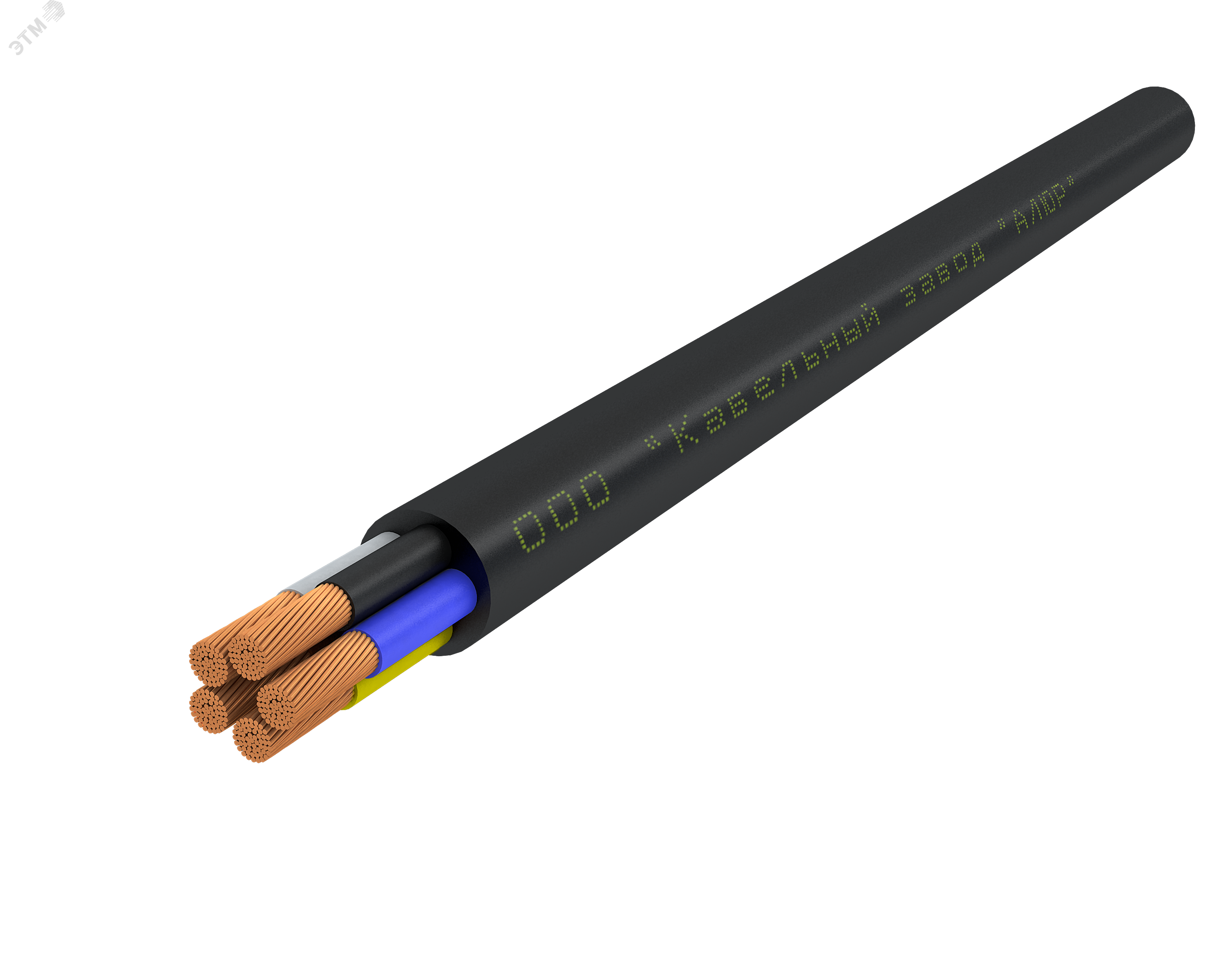 Кабель силовой КГТП 5х1.5(N.PE)-380/660-3бар