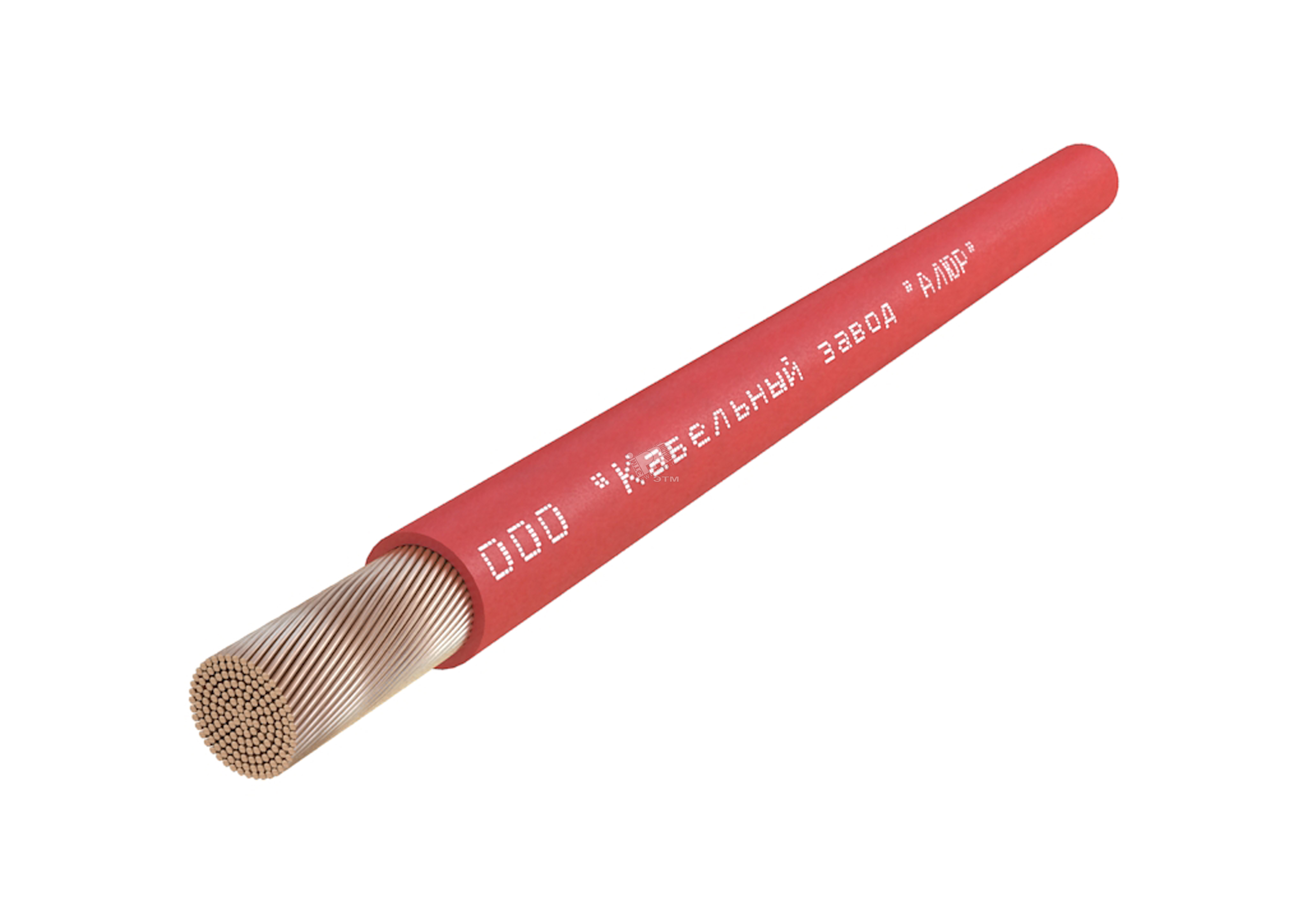 Провод силовой ПуПнг(А)-HF 1х70 красный (барабан)