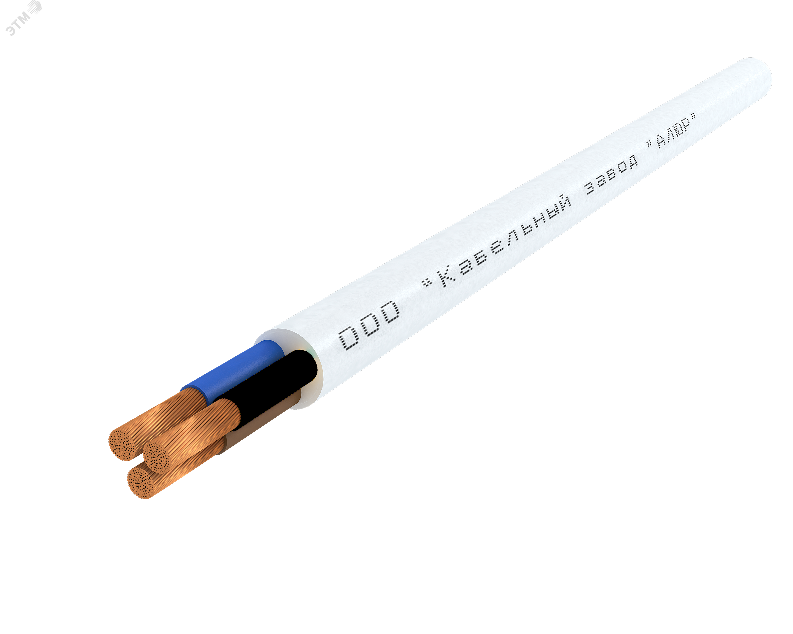 Провод ПВС 3х1.5-380/660 (Б. бух)