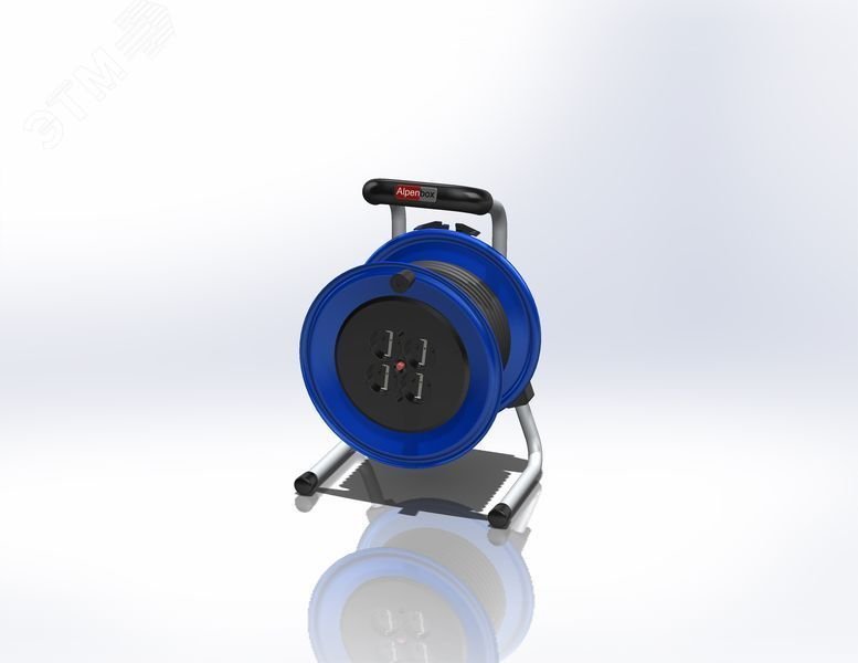 Удлинитель Alpenbox на пластиковом барабане IP20 POWERFLEX RV-K 3G1.5 (30м)