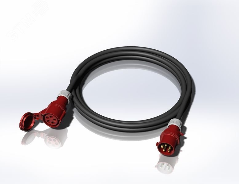 Удлинитель кабельный CEE32A/5P - CEE32A/5P IP44 XTREM H07RN-F 5G4 10м.