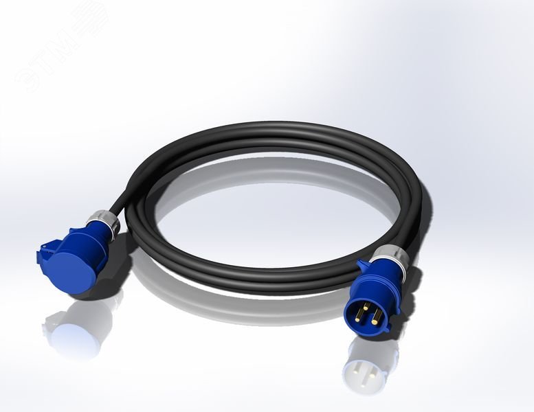 Удлинитель кабельный CEE32A/3P - CEE32A/3P IP44 XTREM H07RN-F 3G4 10м.