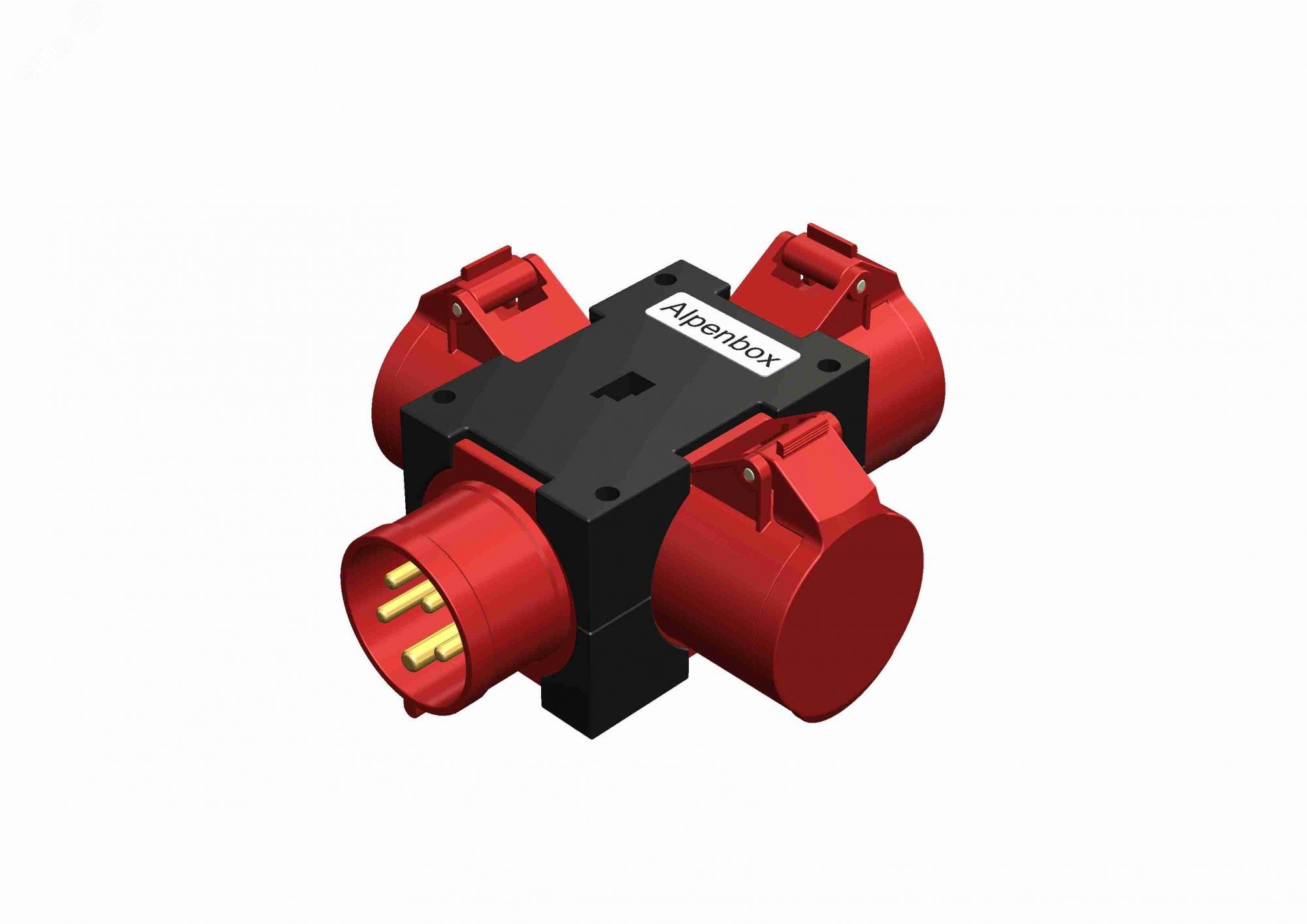 Распределительное устройство Alpenbox, переносное,IP 44