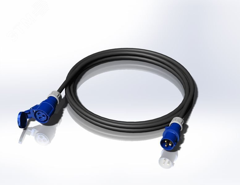 Удлинитель кабельный CEE16A/3P - CEE16A/3P IP44 XTREM H07RN-F 3G1.5 10м.