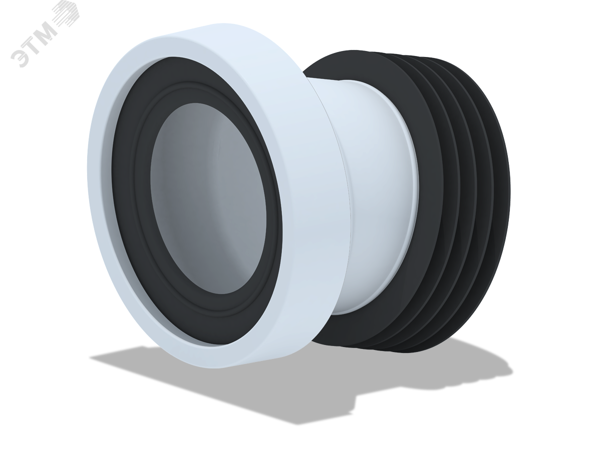 Труба фановая АНИ 110 х 14 градусов короткая