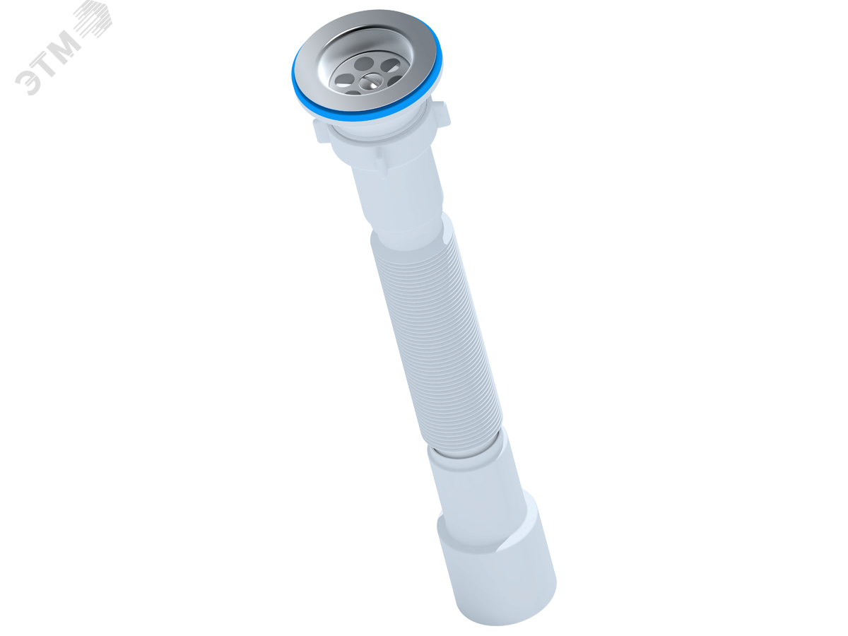 Сифон гофрированный АНИ 1 1/2' х 40/50