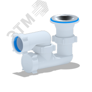 Сифон для душевого поддона АНИ 1 1/2' х 40 регулируемый