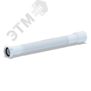 Труба гофрированная АНИ 1 1/2' х 40/50 удлиненная