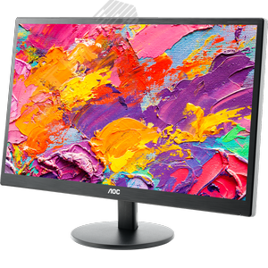 Монитор 23.6'' VA, 1920x1080, 5 мс, 1000:1, 250 КМ/м2, HDMI, VGA