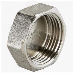 Заглушка ВР 1' никелированная