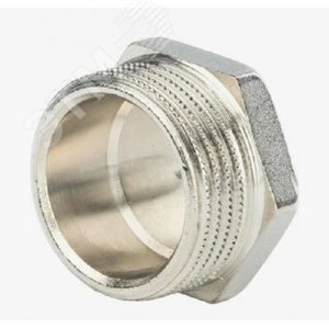 Пробка НР 3/4' никелированная