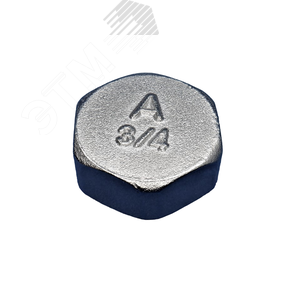 Заглушка ВР 3/4' никелированная