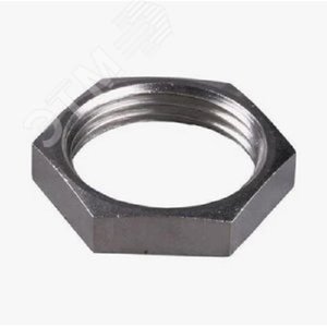 Контргайка 1/2' никелированная