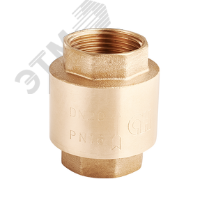 Клапан обратный с латунным сердечником 2'