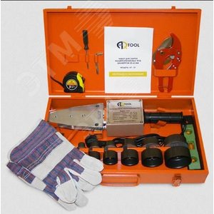 Набор для сварки полипропиленовых труб с насадками 20-32мм 600В т