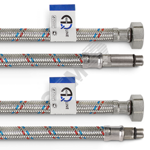 Подводка для смесителя M10 x 1/2' 150см (пара)