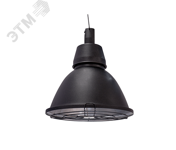 Светильник НСО-17-60-102 Kupol K черный d320 E27 IP23