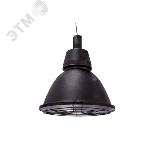 Светильник НСО-17-60-102 Kupol K черный d320 E27 IP23