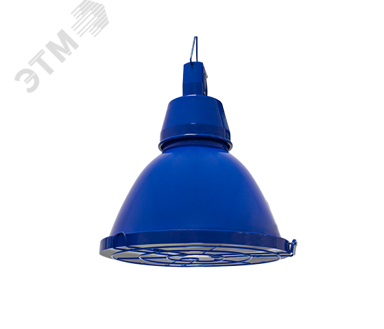 Светильник НСО-17-60-302 Kupol B синий d320 E27 IP23