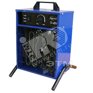 Тепловентилятор электрический на 5 кВт 220В