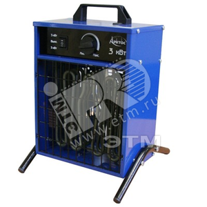 Тепловентилятор электрический на 3 кВт 220В