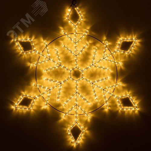 Фигура ARD-SNOWFLAKE-M9-900x900-360LED Warm (230V, 22W) (Ardecoled, IP65)