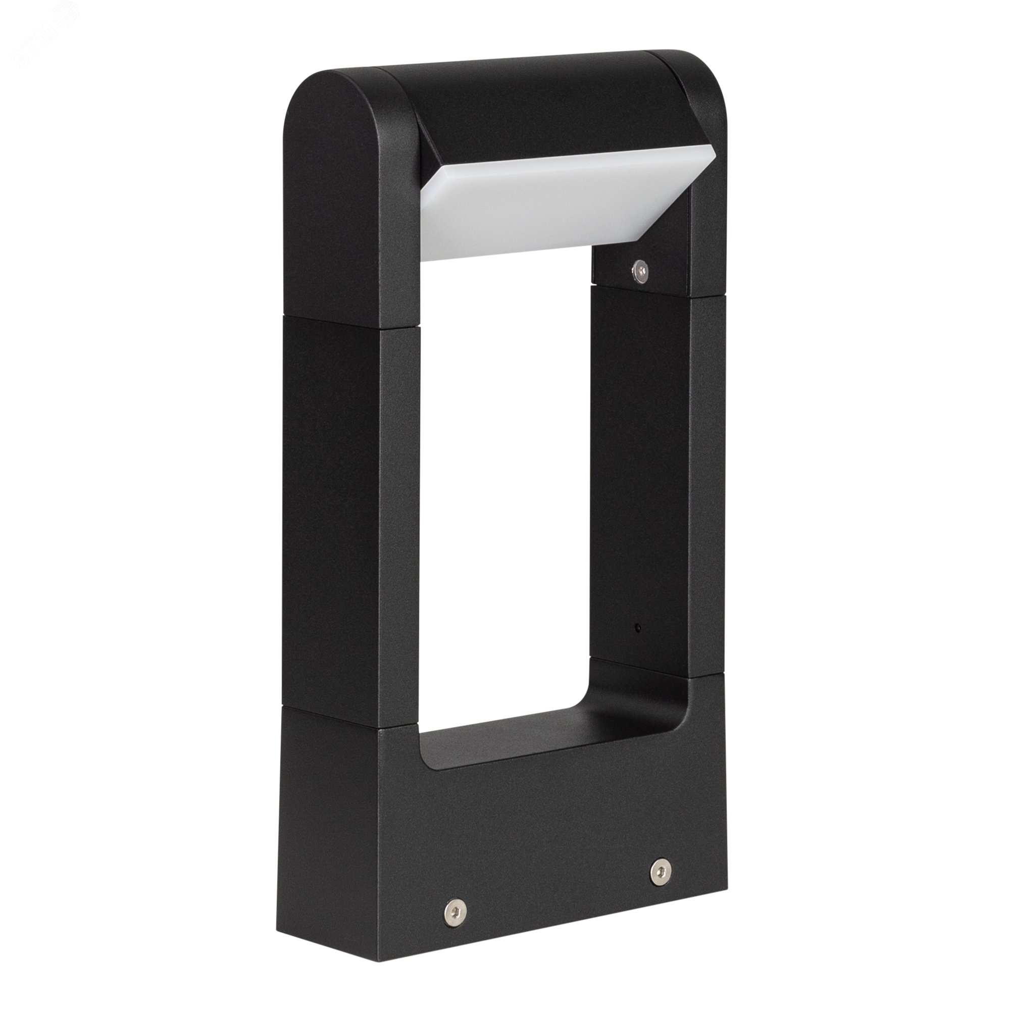 Светильник LGD-PATH-FRAME-ROTARY-H300-6W Warm3000 (BK, 111 deg, 230V) (ARL, IP65 Металл, 3 года)