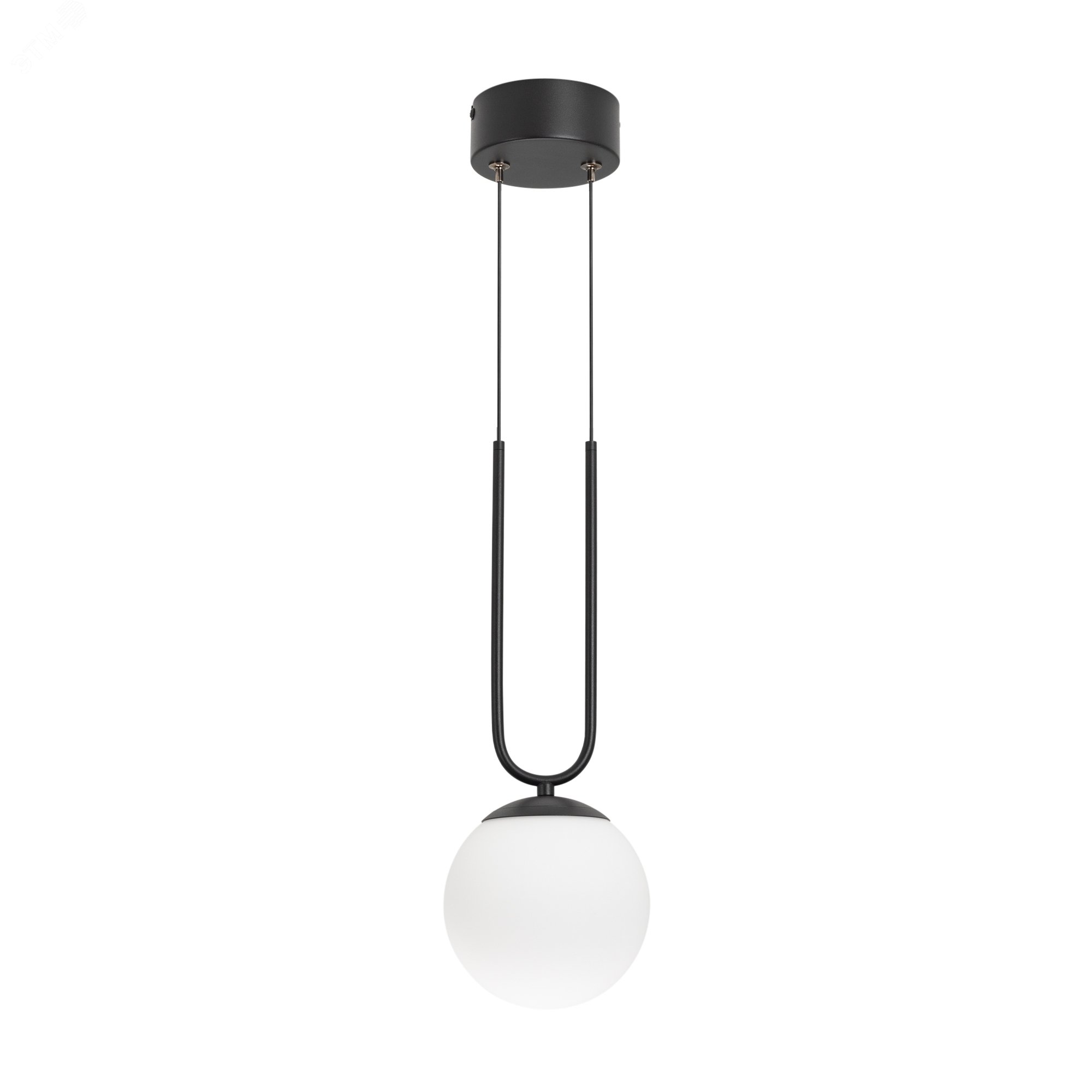 Светильник SP-BEADS-HANG-U-R130-10W Warm3000 (BK, 275 deg, 230V) (IP20 металл, 5 лет)