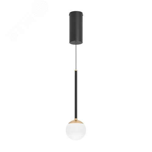 Светильник SP-BEADS-HANG-T-R100-8W Day4000 (BK-GD, 180 deg, 230V) (, IP20 Металл, 5 лет)