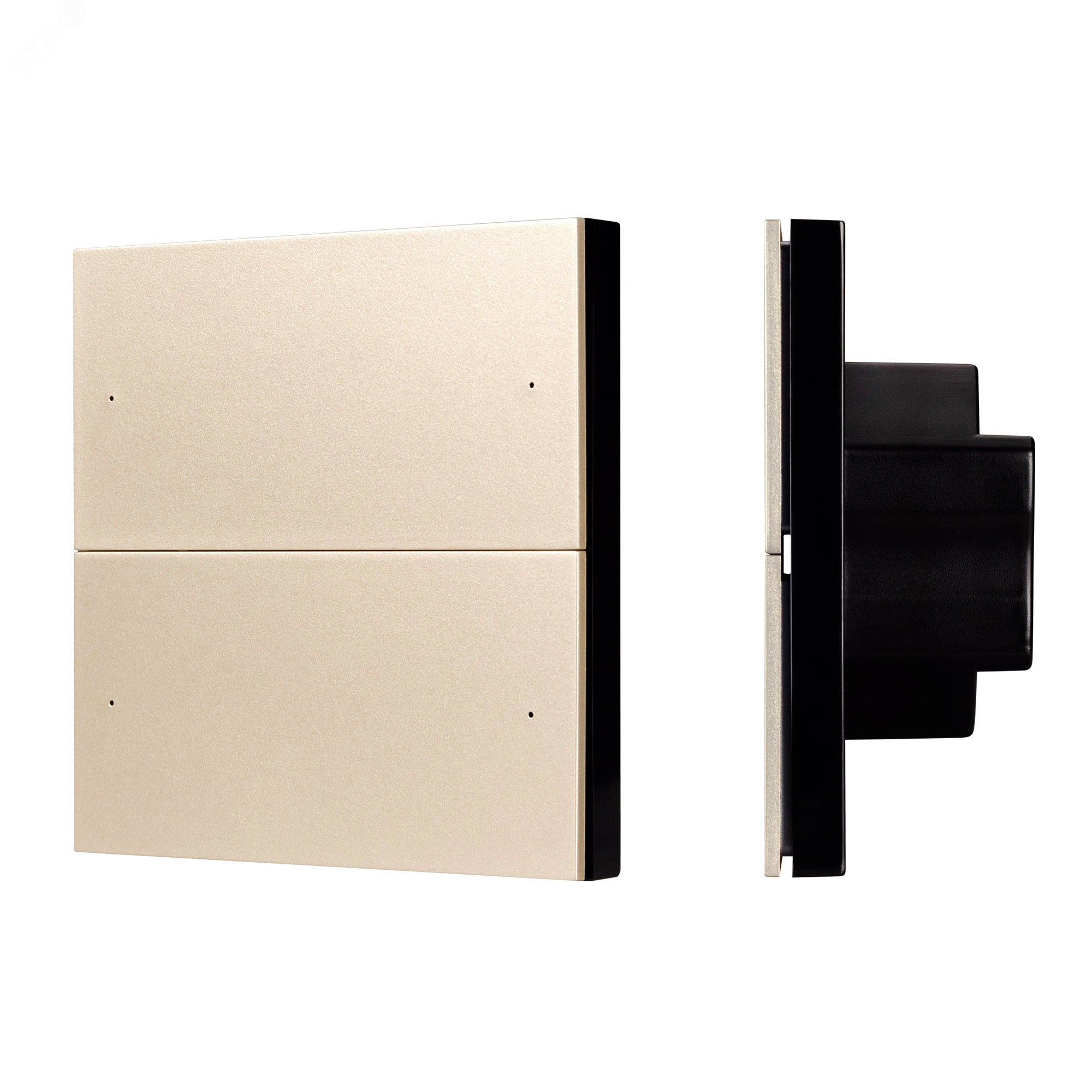 Панель кнопочная SMART-DMX512-801-22-4G-4SC-DIM-IN Gold (230V, 2.4G) (IARL, IP20 Пластик, 5 лет)