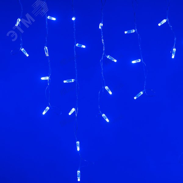 Гирлянда светодиодная декоративная ARD-EDGE-CLASSIC-2400x600-CLEAR-88LED-STD BLUE (230V, 6W) (ARDCL, IP65)