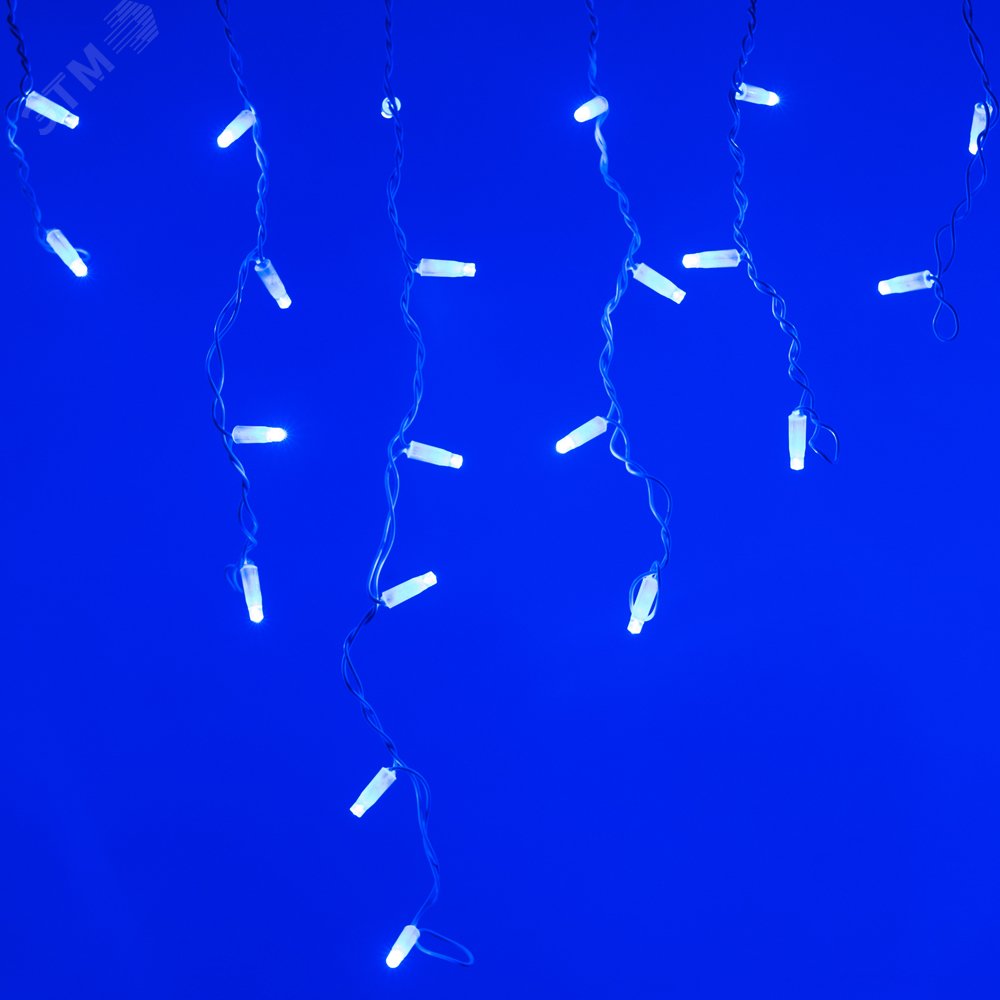 Гирлянда светодиодная декоративная ARD-EDGE-CLASSIC-2400x600-WHITE-88LED-STD BLUE (230V, 6W) (ARDCL, IP65)