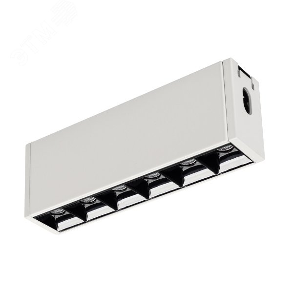 Светильник CLIP-38-LASER-S171-6W Warm3000 (WH, 36 deg, 24V) (IP40 металл, 3 года)