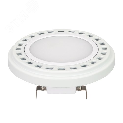 Лампа AR111-Светильник Unit-G53-12W- Warm3000 (WH, 120 deg, 12V) (ARL, металл)