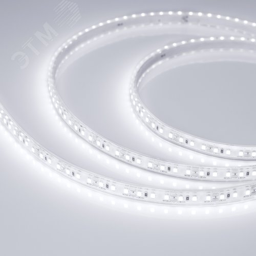 Лента герметичная RTW-PU-A120-10.5mm 12V White6000 (16.8 W/m, IP68, 2835, 5m) (, -)