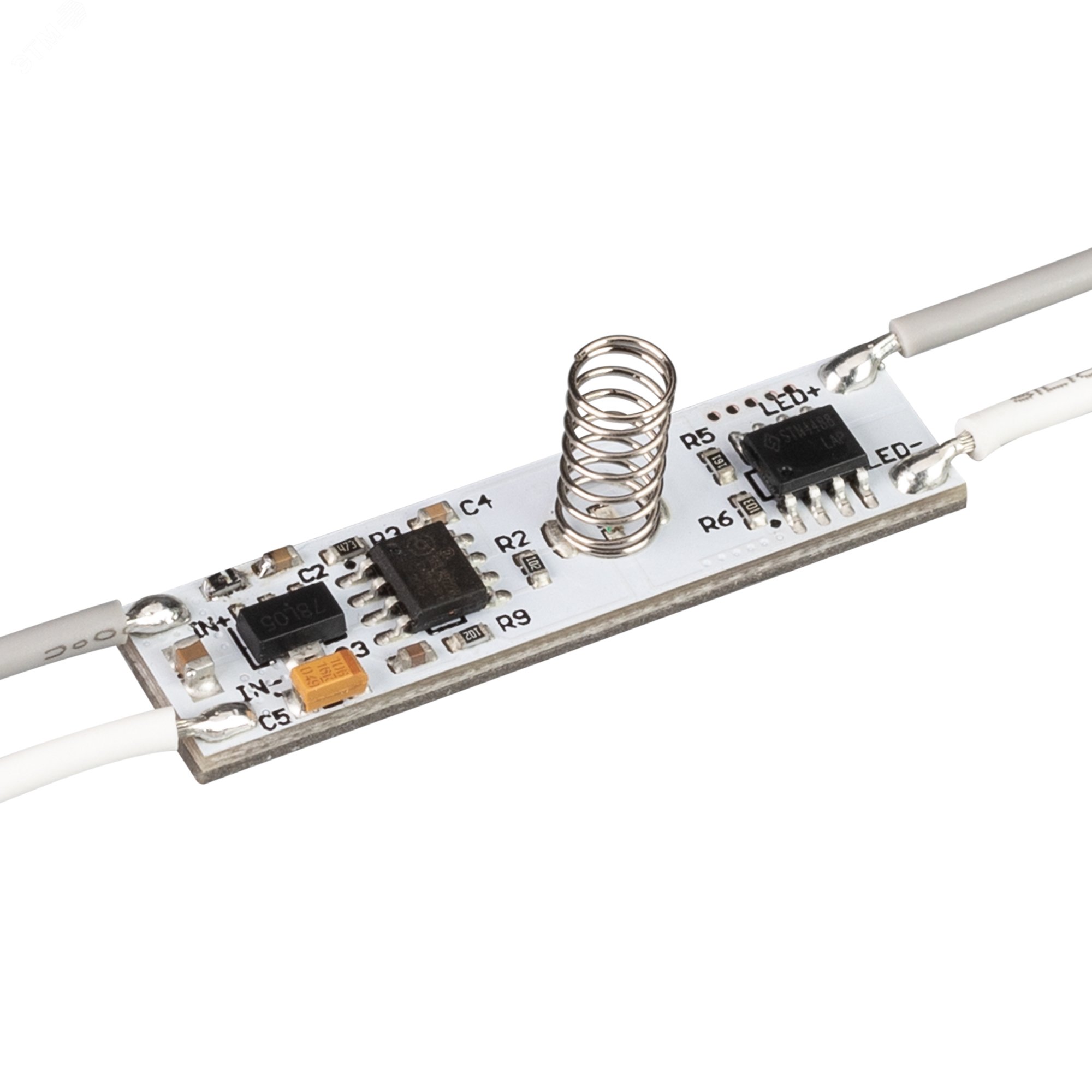 Микродиммер SR-IRIS-SN-DIM (12-24V, 1x5A, 38x10мм) (Открытый)