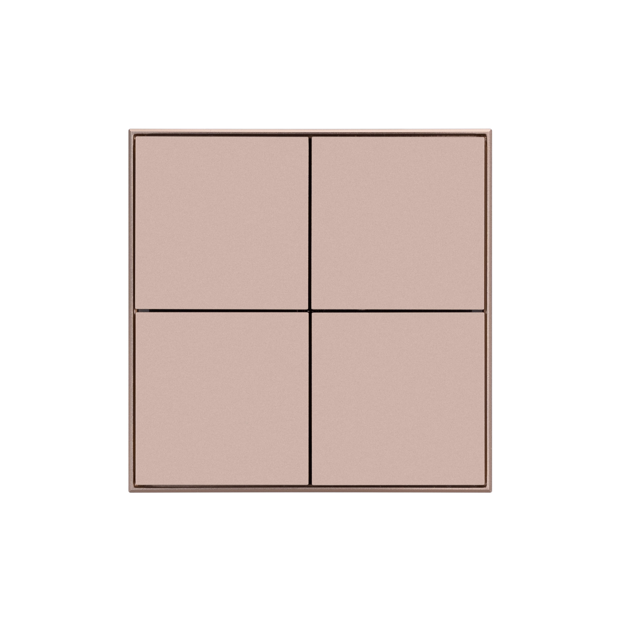 Панель SMART-P98-DIM-G-IN White (230V, 1.5A, 0/1-10V, Rotary, 2.4G) (ARL, Стекло)