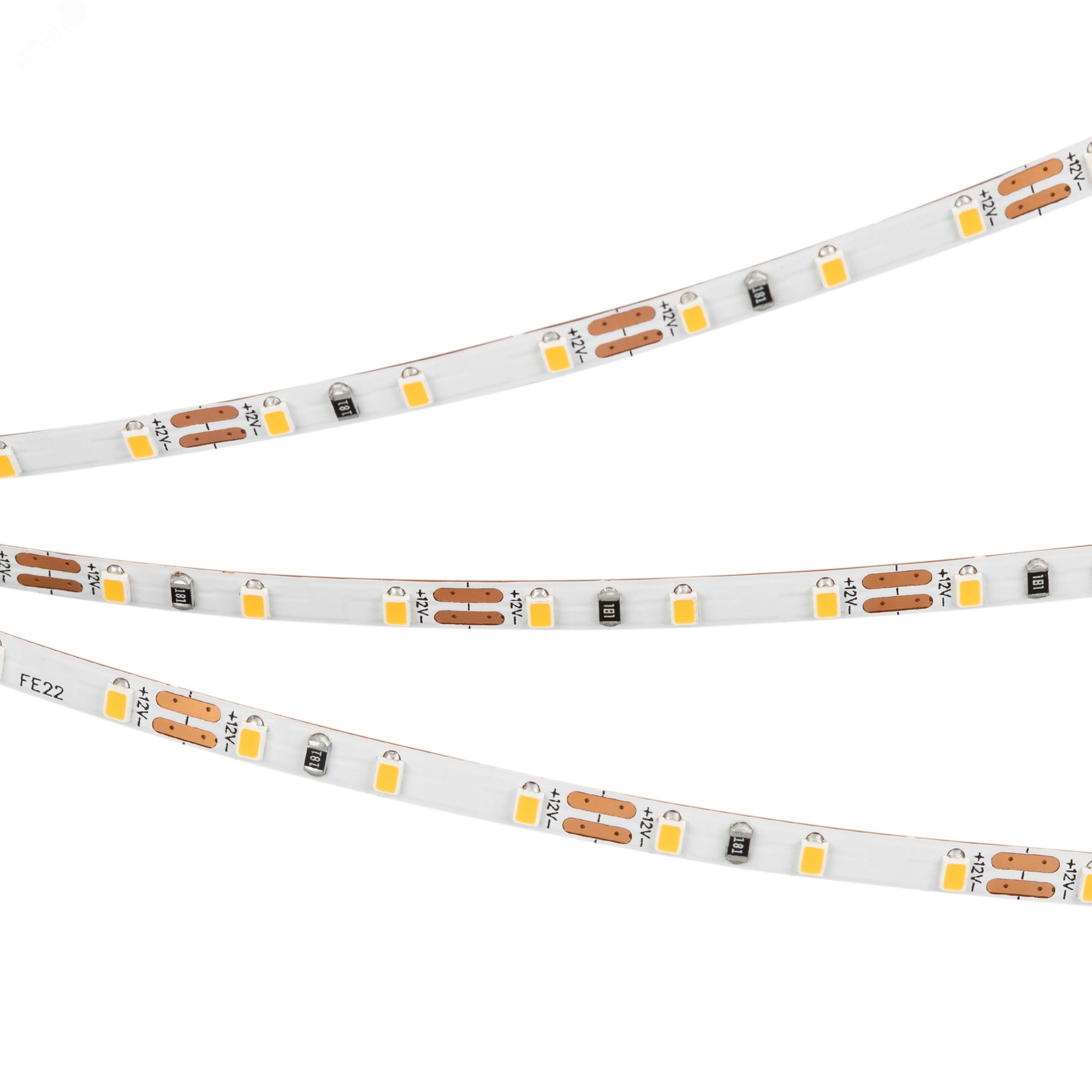 Лента LED MICROLED-M120-3.5мм 12V Warm2700 (8.3 W/m, IP20, 2216, 3m) (ARL, узкая)